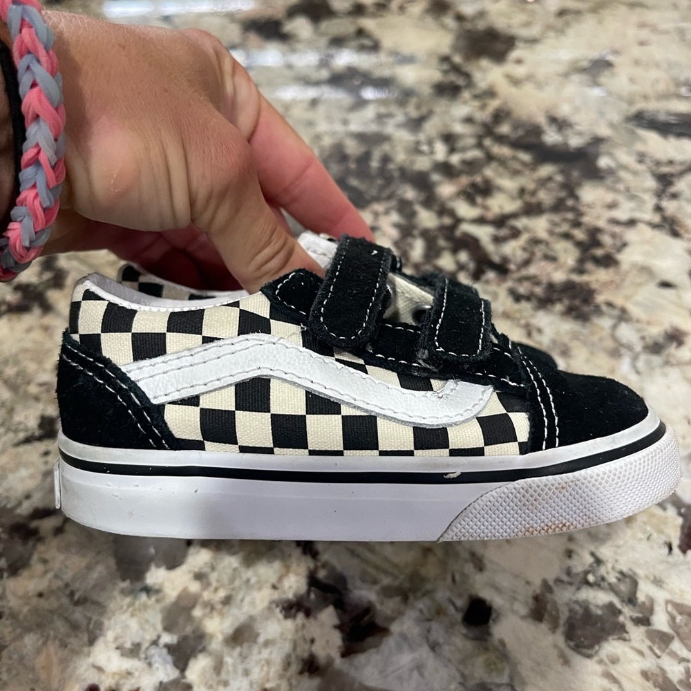 Vans Black and White Old Skool Sneakers